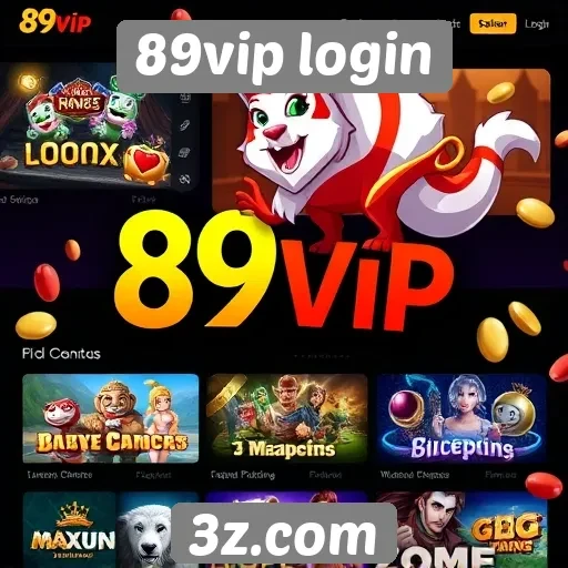 Análise das opções de jogos no site 89vip login